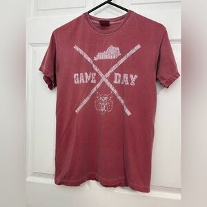 Comfort Colors Maroon Game Day Tee